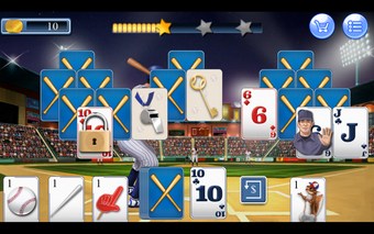 Home Run Tri Peaks Solitaire