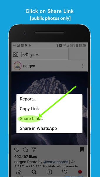 Imagen 1 para Repost for Instagram - Re…