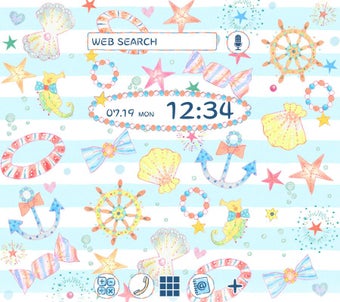 Cute Theme-Marine Pastels-