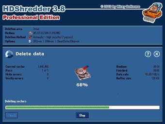 Immagine 0 per HDShredder Free Edition