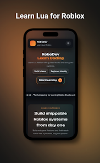 Image 0 pour RoboDev - Learn Roblox Co…