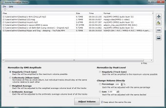 Imagen 0 para Volume Normalizer Master