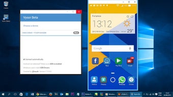 Vysor Android Control on PC