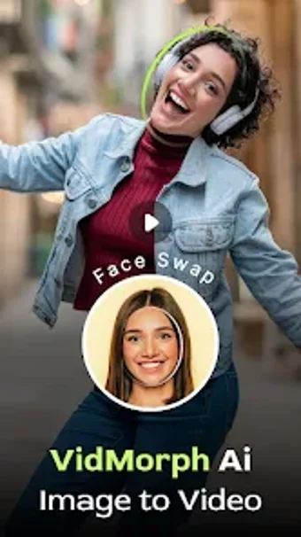 Bild 0 für VidMorph AI: AI Face Swap