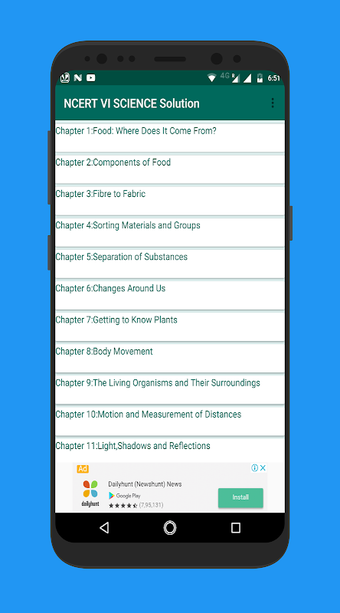 6th Science NCERT Solution