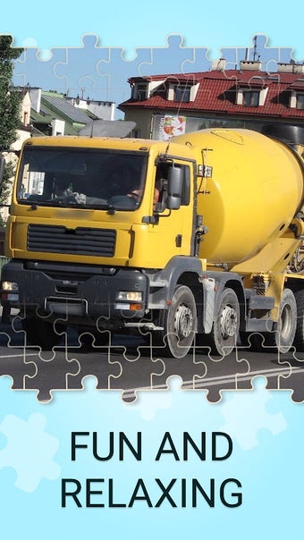 Immagine 0 per Concrete mixer truck puzz…