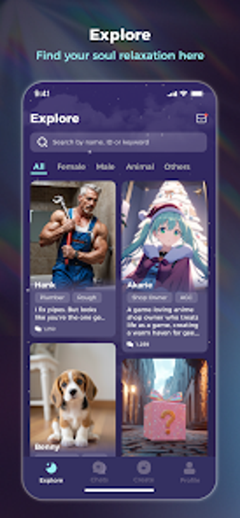 Obraz 0 dla Souleasy: AI Roleplay Cha…