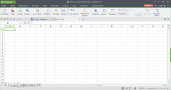 Kingsoft Spreadsheets Free 2013