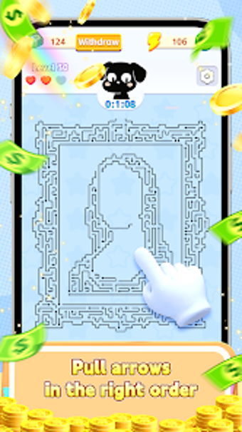 Bild 0 für Arrow Escape Puzzle: Earn…