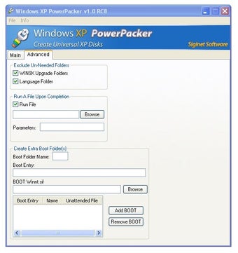 Windows XP PowerPacker的第0张图片