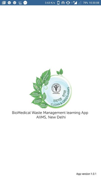 Biomedical Waste Management Learning App