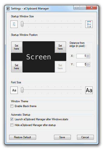 aClipboard Manager