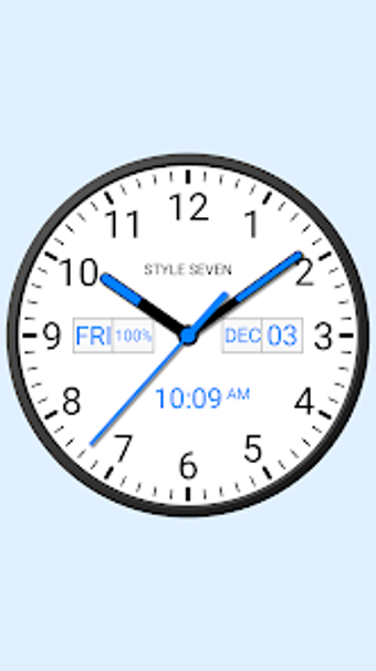 Immagine 0 per Analog Clock Widget Plus-…