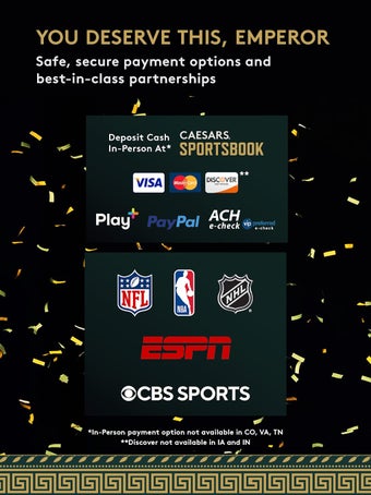 Imagen 0 para Caesars Sportsbook