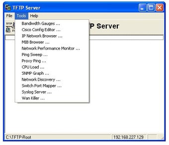Image 1 pour SolarWinds TFTP Server