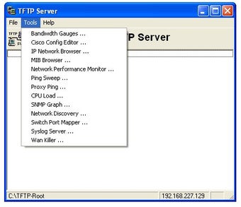 Imagen 1 para SolarWinds TFTP Server