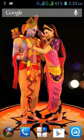 Bild 0 für 3D Sita Ram Live Wallpape…