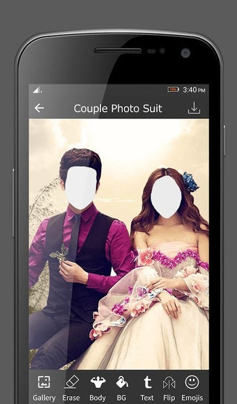 Couple Photo Suit