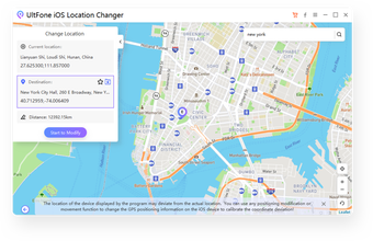 Image 0 pour UltFone iOS Location Chan…