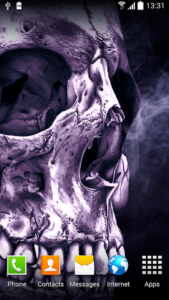 Skulls Live Wallpaper