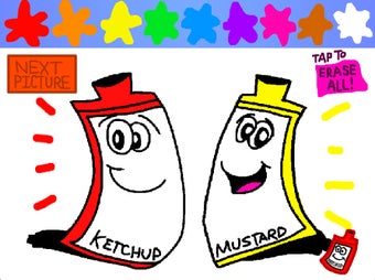 Imagen 0 para Ketchup And Mustard Color…
