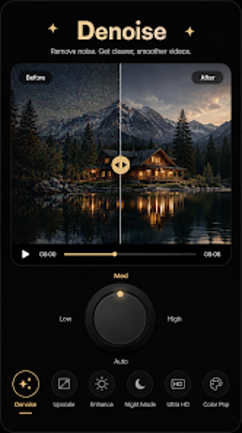 Bild 0 für Vidcaso: AI Video Enhance…