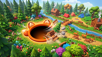 Obraz 0 dla Hole Rush: Eat City 3D