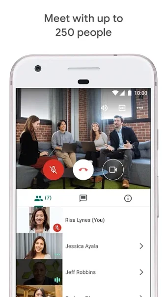 Image 4 pour Google Meet - Secure Vide…