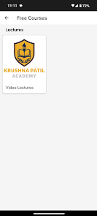 Bild 0 für Krushna Patil Academy