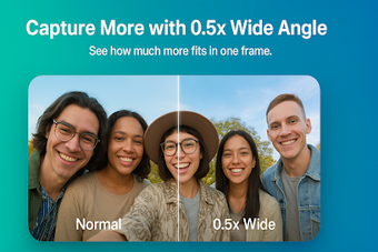 Immagine 0 per 0.5x Camera - Wide Agle C…