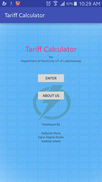 Tariff Calculator