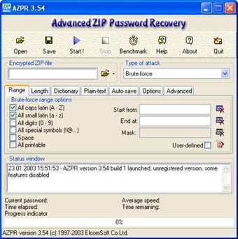 Immagine 0 per Advanced ZIP Password Rec…