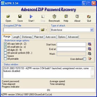 Bild 0 für Advanced ZIP Password Rec…