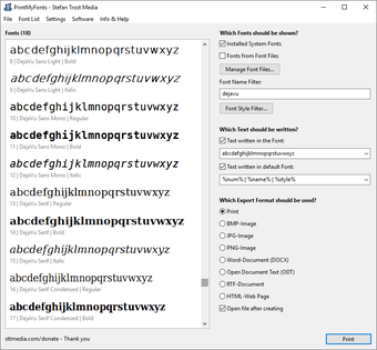 Image 0 for PrintMyFonts