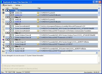 Duplicate & Same Files Searcher