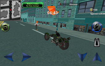 Police Sci Fi Bike Rider 3D