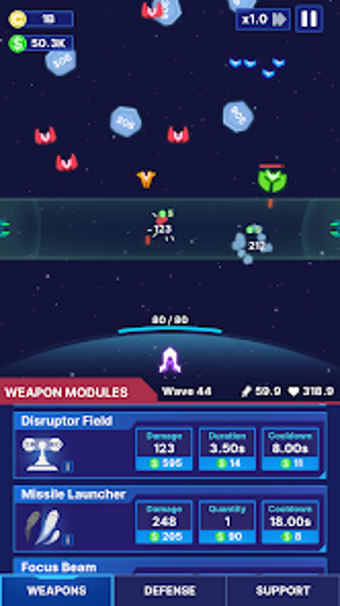Bild 0 für Starship Defense - Idle T…