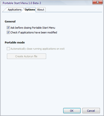 Image 0 pour Portable Start Menu
