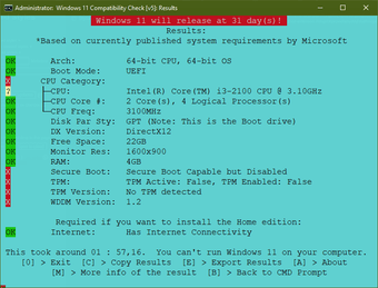 Image 0 pour Windows 11 Compatibility …