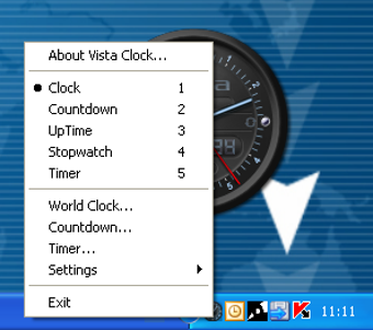 Bild 0 für Vista Clock