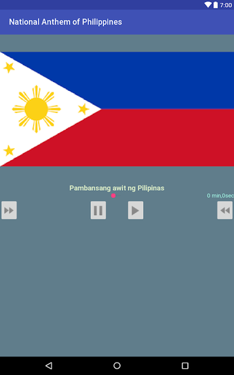 Image 0 for National Anthem of Philip…