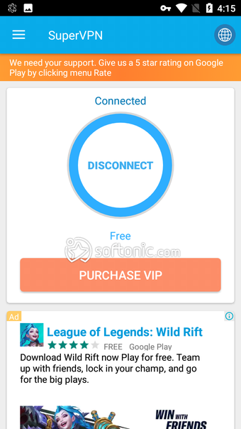 Bild 1 für SuperVPN Free VPN Client