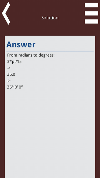 Degrees Calculator