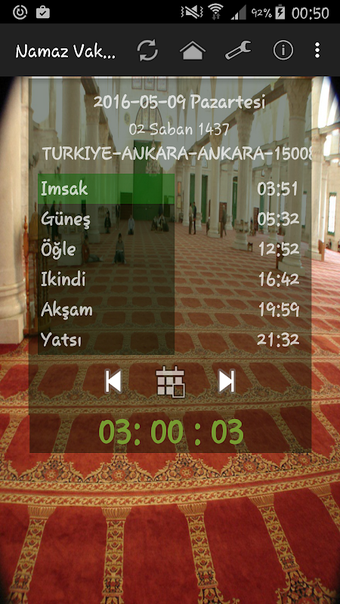 Image 0 pour Namaz Vakitleri