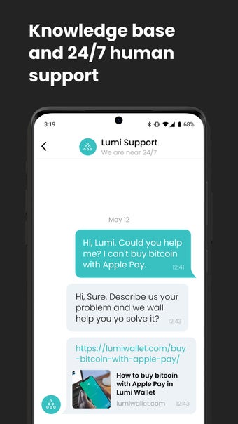 Lumi Crypto Bitcoin Wallet