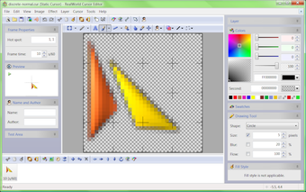 Obraz 1 dla RealWorld Cursor Editor