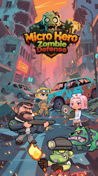 Bild 0 für Micro Hero : Zombie Defen…