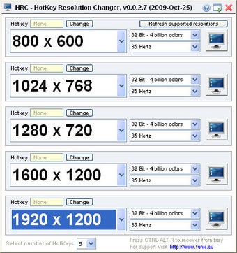 Hotkey Resolution Changerの画像2