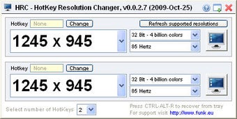 Hotkey Resolution Changer