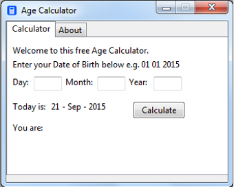 Age Calculator